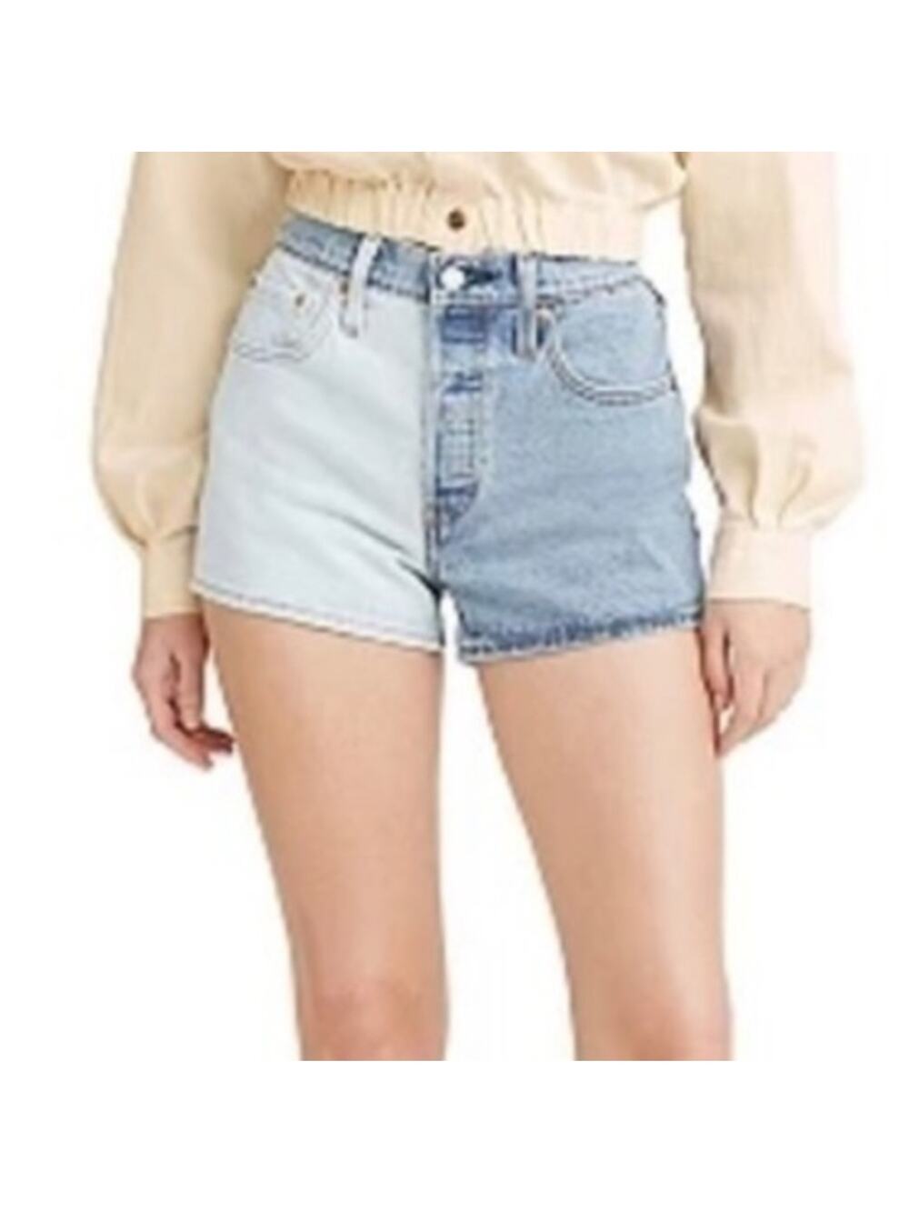 Levi's 501 Two Tone Button Fly Shorts - Size 30